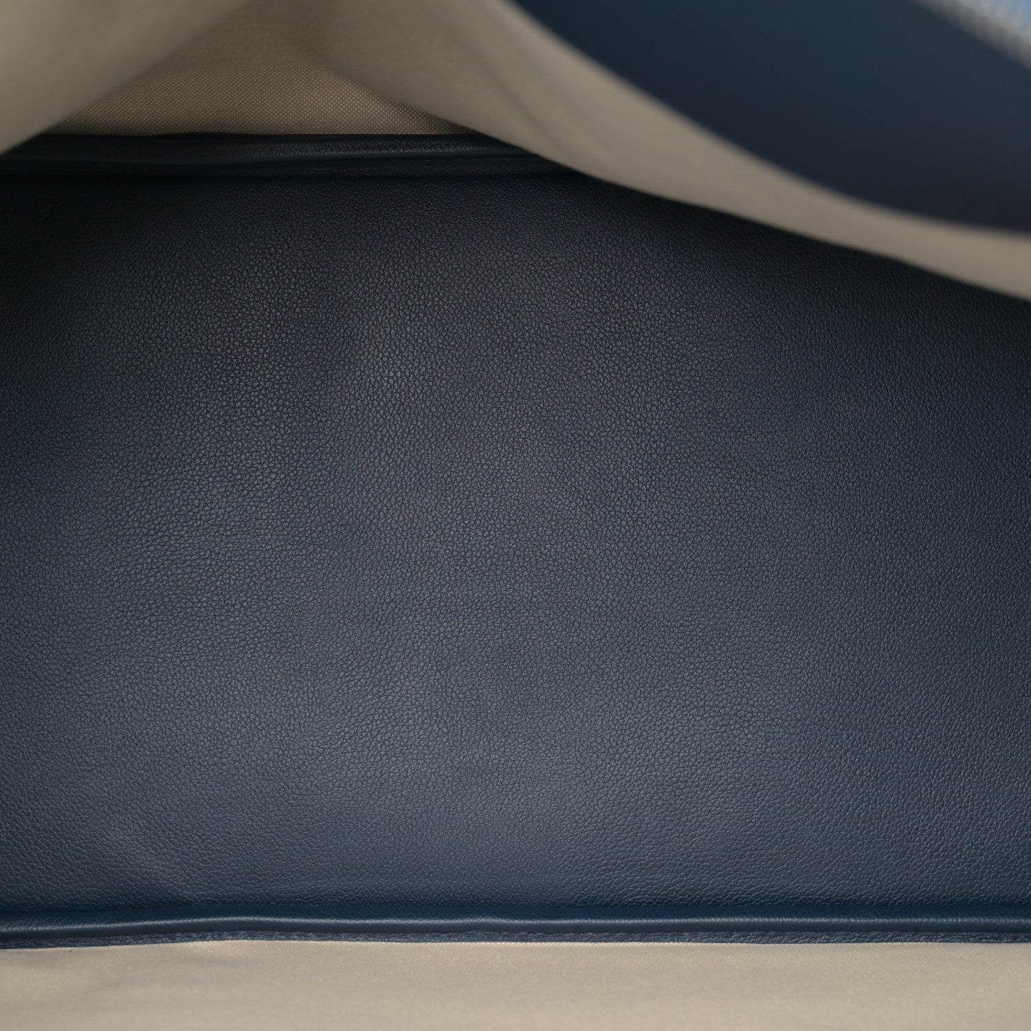 Hermes Evercolor 1923 Bolide 45 Baseball Bag Bleu De Malte Blanc 5 of 11