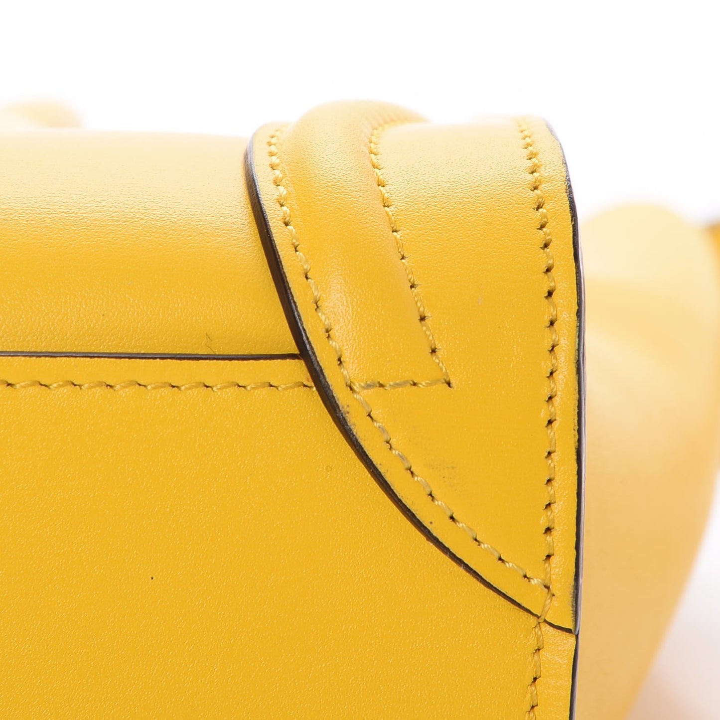 Palmelato Calfskin Nano Luggage Sunflower