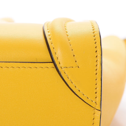 Celine Palmelato Calfskin Nano Luggage Sunflower 14 of 15