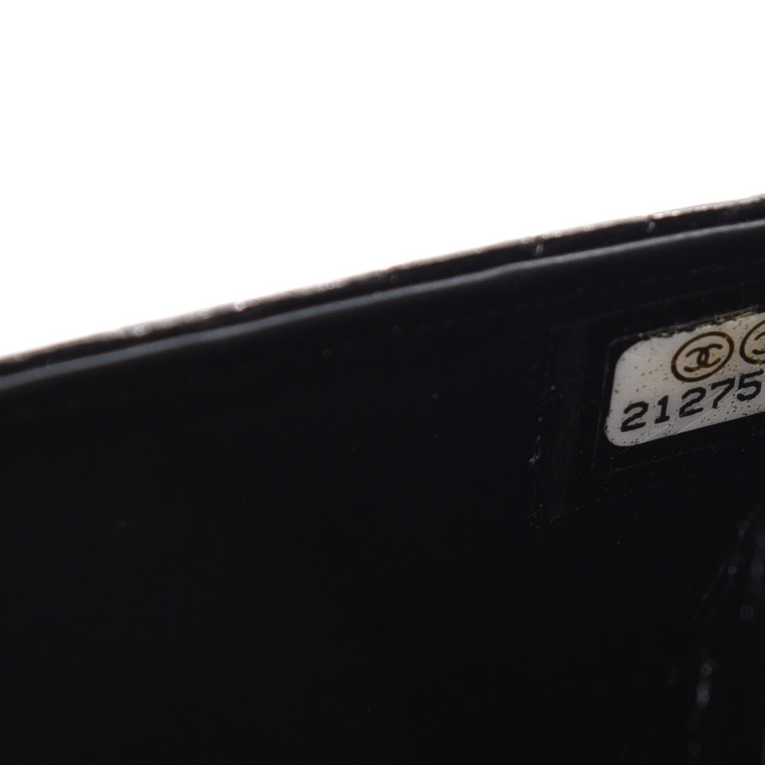 Chanel Shiny Crocodile Wallet on Chain WOC Black 9 of 12