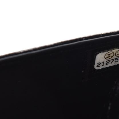 Chanel Shiny Crocodile Wallet on Chain WOC Black 9 of 12