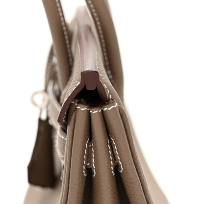Hermes Togo Birkin 25 Etoupe 14 of 14
