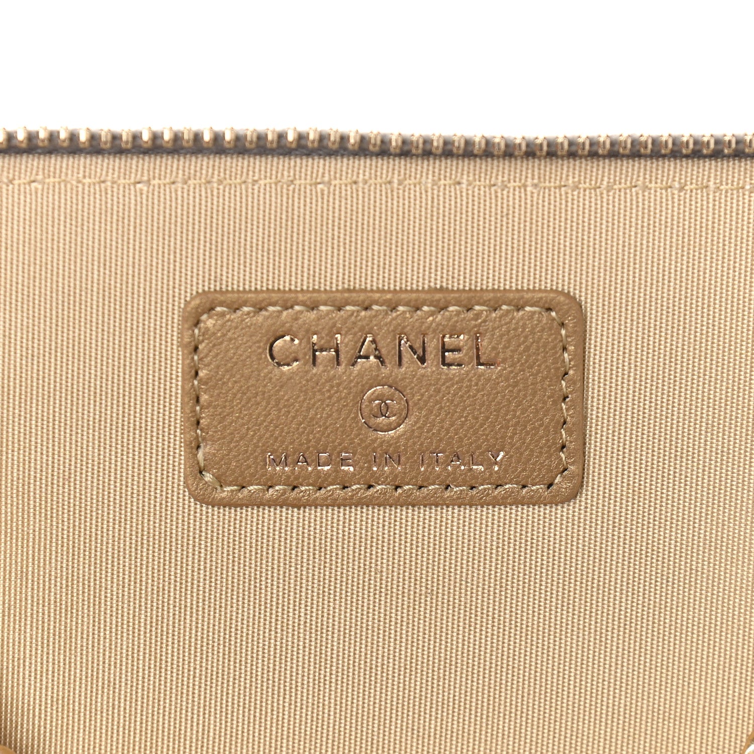 Chanel Lambskin Quilted Small Pearl Crush Vanity Case With Chain Grey 6 of 10