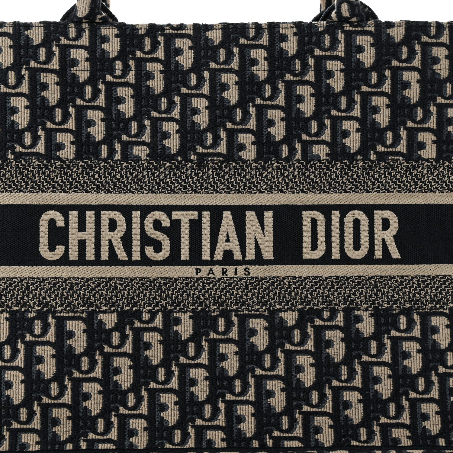 Christian Dior Oblique Medium Book Tote Blue Multicolor 8 of 10