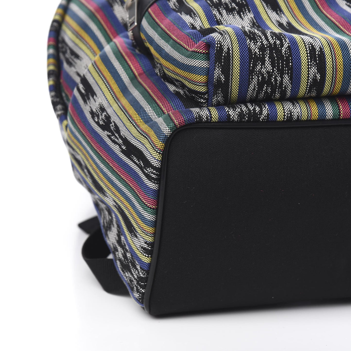 Canvas Ikat City Backpack Multicolor