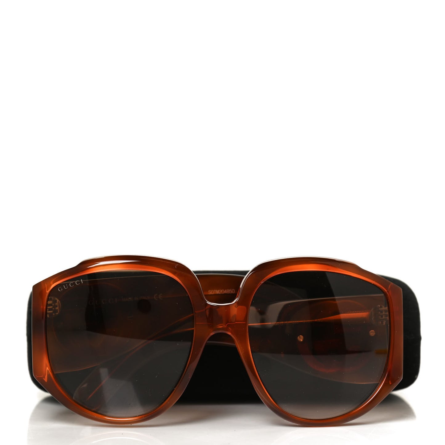 Acetate Oversized Interlocking GGG0151S Sunglasses Tortoise