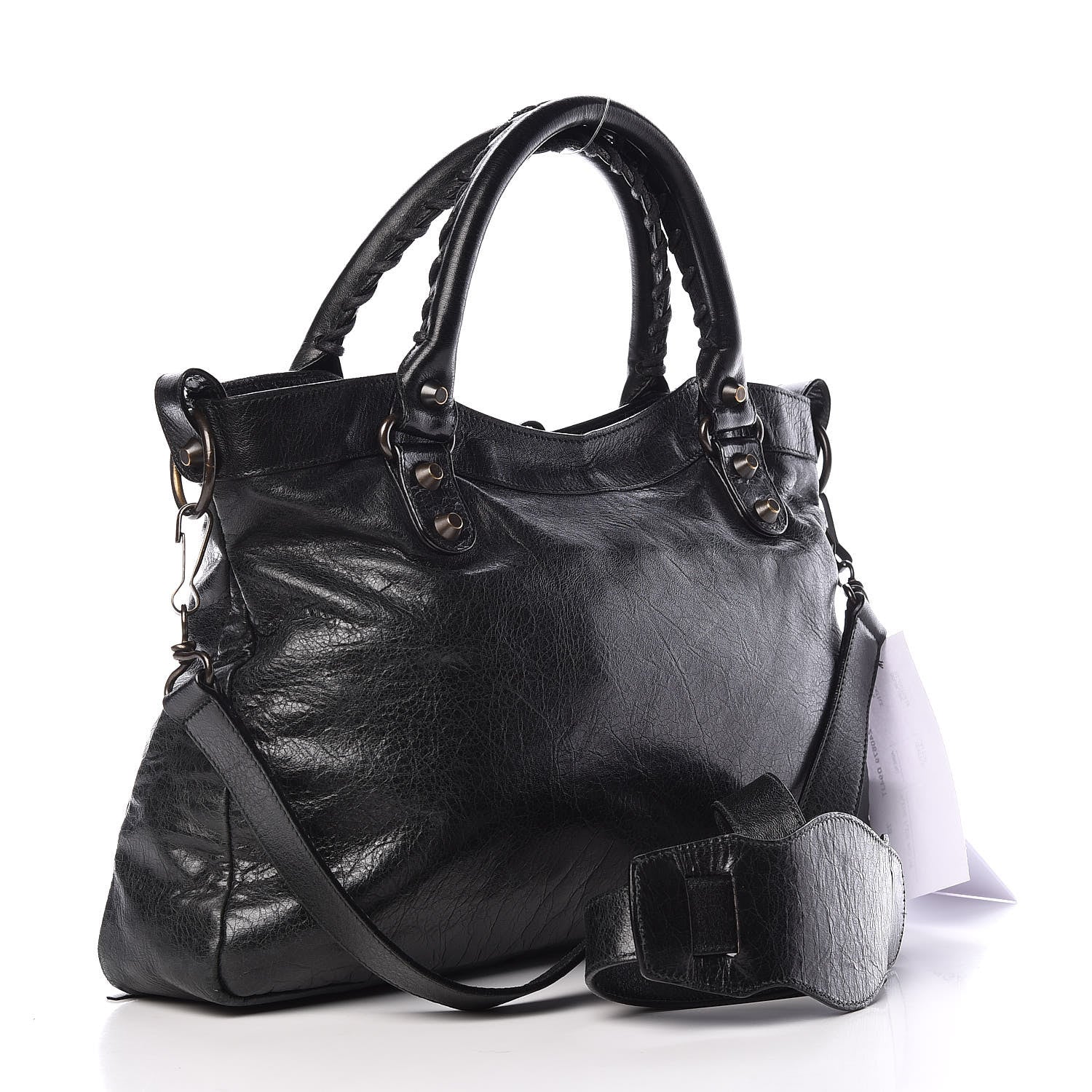 Balenciaga Agneau Classic Hardware Town Black 3 of 9