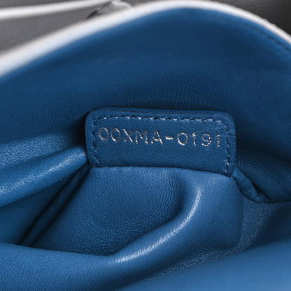 Christian Dior Lambskin Cannage Medium Miss Dior Flap Blue 7 of 12