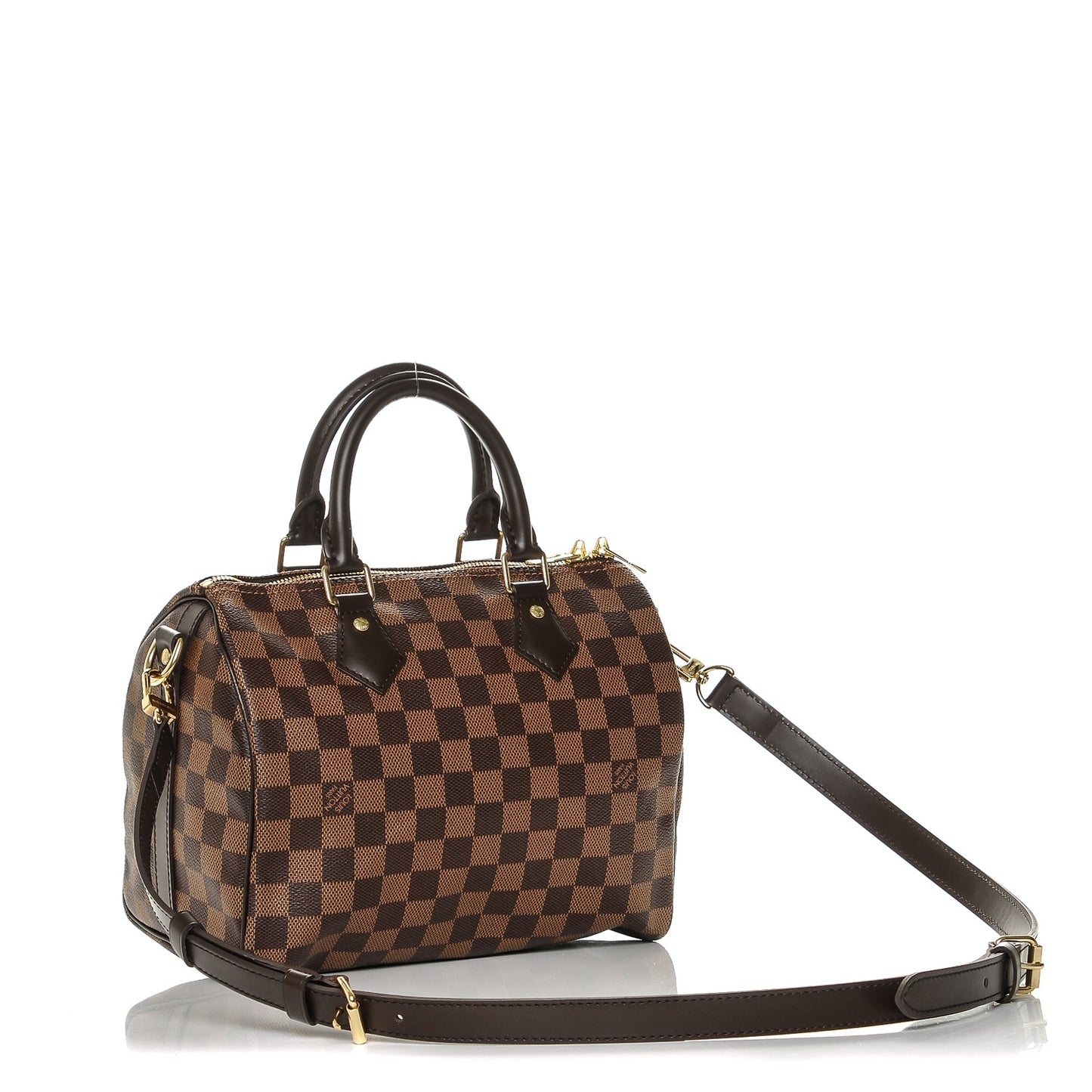Damier Ebene Speedy Bandouliere 25