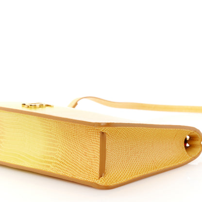 Burberry Lizard Embossed Mini TB Shoulder Bag Cool Lemon 9 of 10