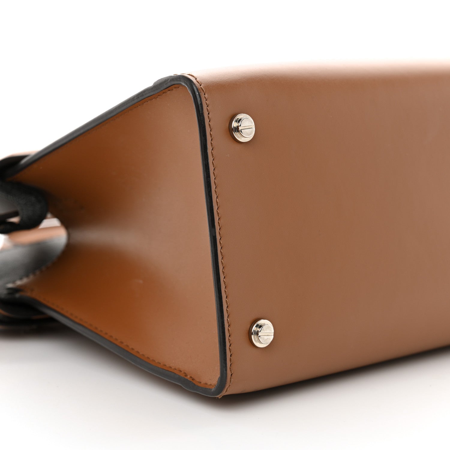 Givenchy Smooth Calfskin Small Horizon Satchel Caramel 8 of 13