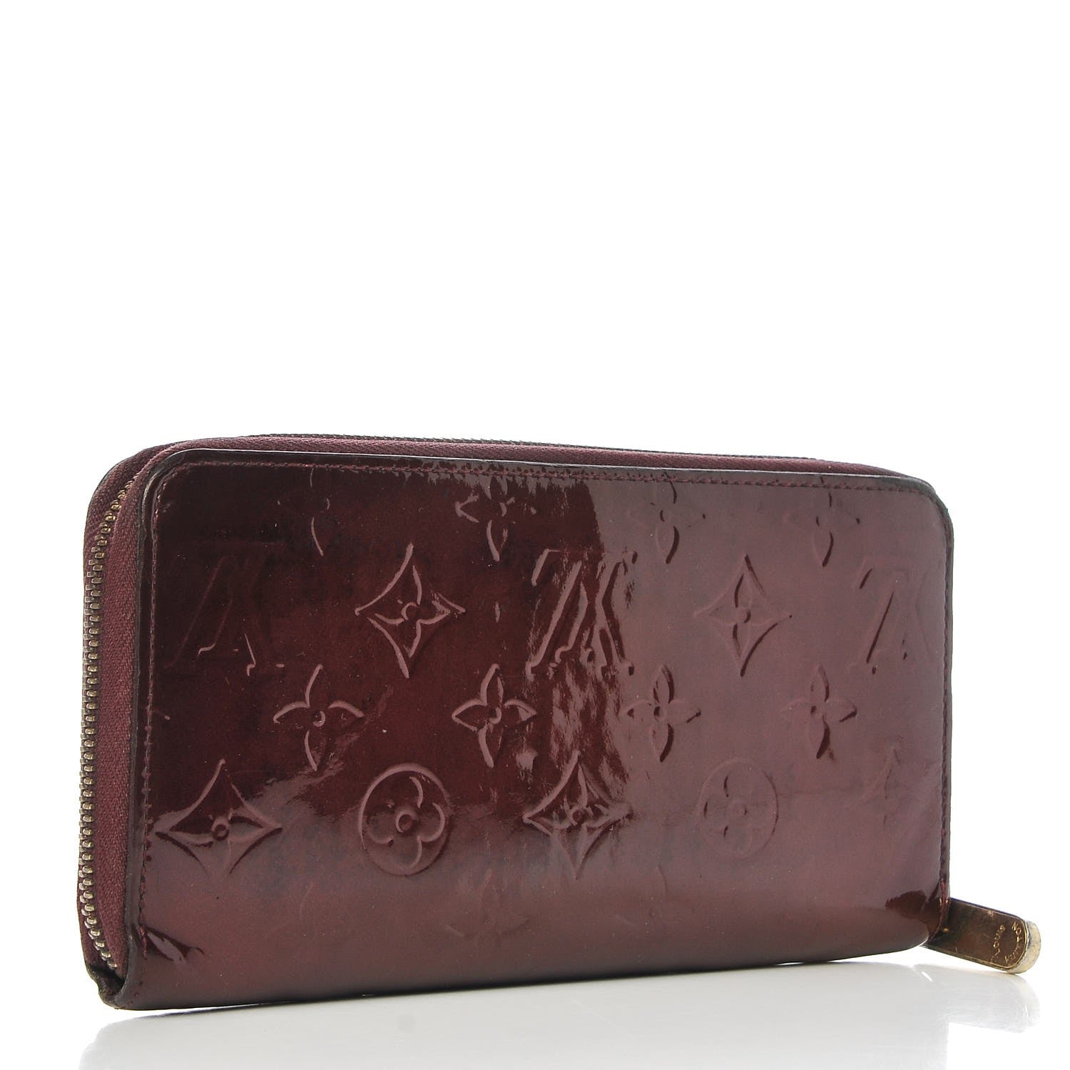 Louis Vuitton Vernis Zippy Wallet Rouge Fauviste 3 of 9