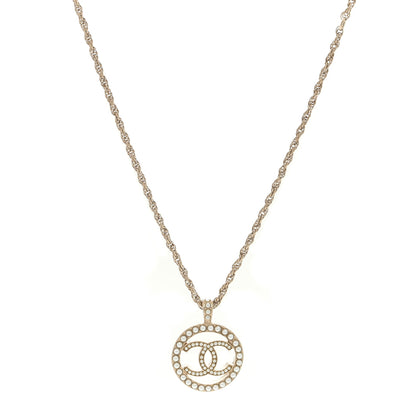 Chanel Pearl CC Round Pendant Necklace 1 of 3