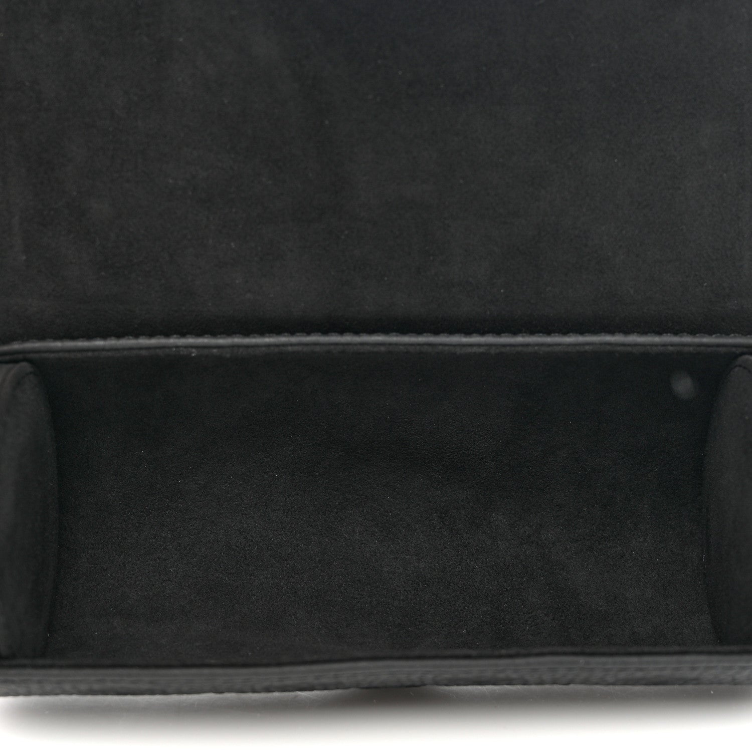Louis Vuitton Monogram Taurillon Etui 3 Montres Watch Travel Case Black 4 of 7