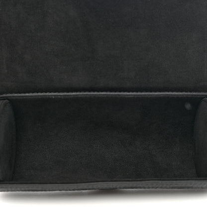 Louis Vuitton Monogram Taurillon Etui 3 Montres Watch Travel Case Black 4 of 7