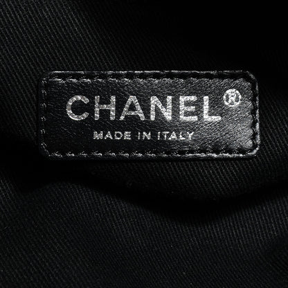 Chanel Calfskin Expandable Flap Black 6 of 7