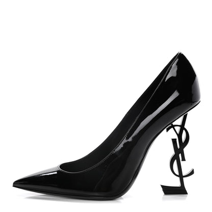 Saint Laurent Patent Opyum 110 Pumps 40 Black 1 of 11