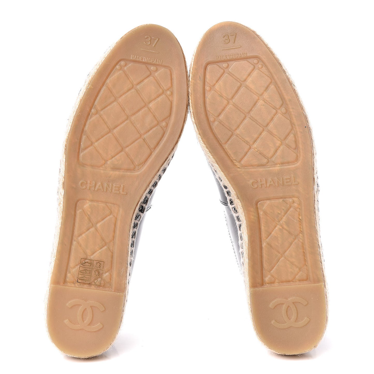 Patent CC Espadrilles 37 Black