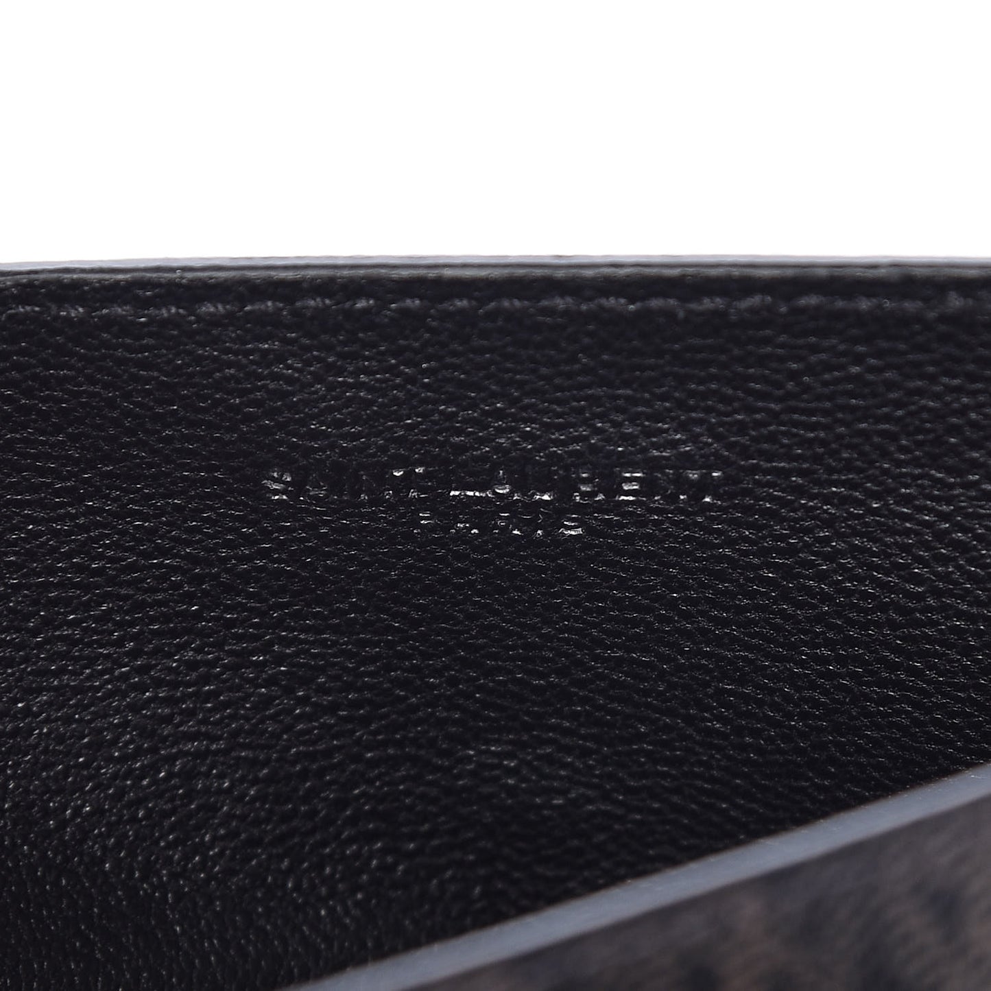 Classic Toile Monogram Fragments Pouch Black Lino