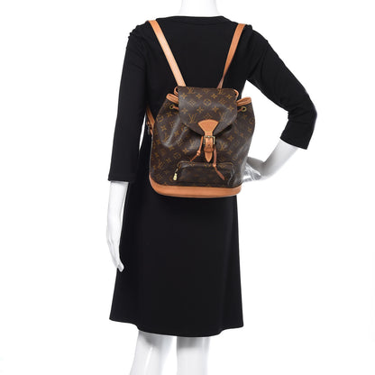 Louis Vuitton Monogram Montsouris MM Backpack 2 of 11