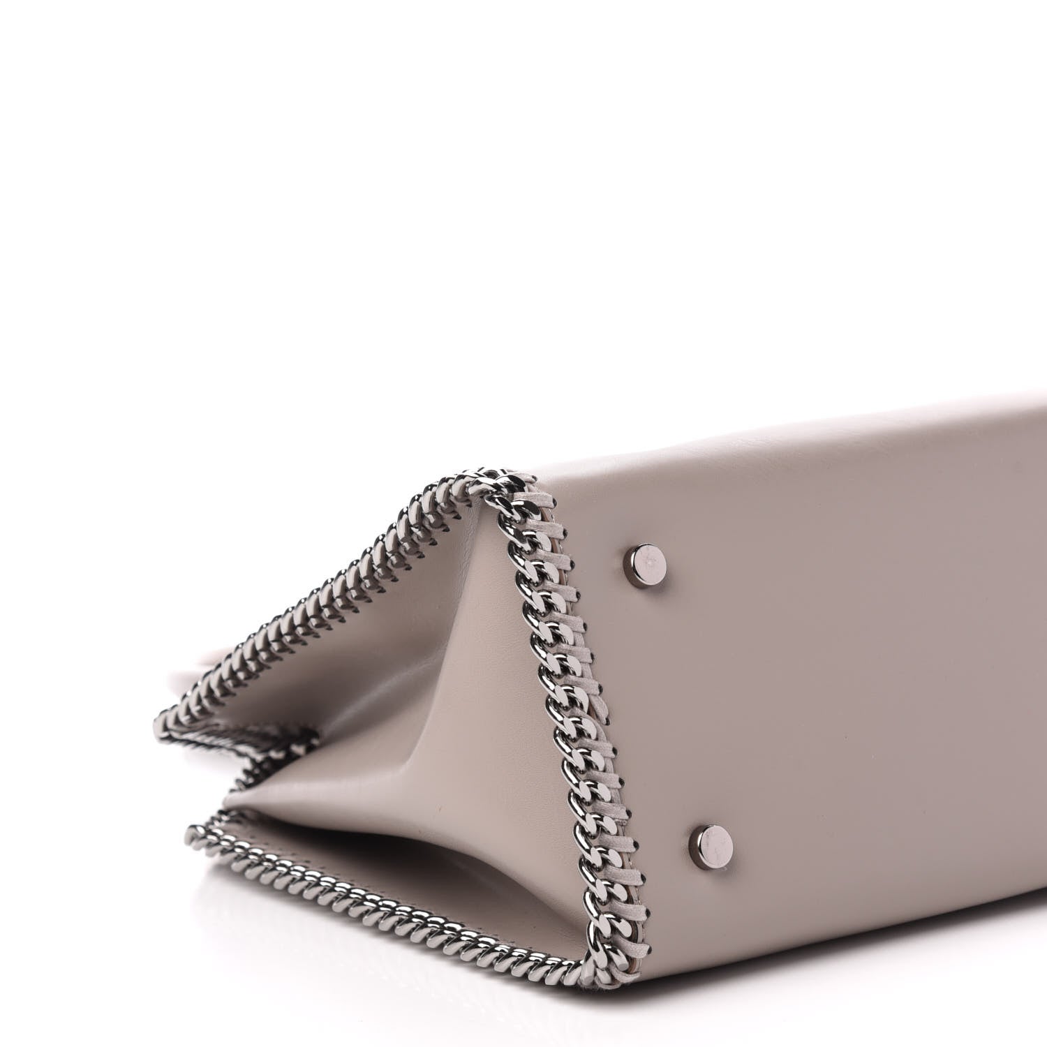 Stella McCartney Eco Alter Nappa Falabella Box Top Handle Bag Taupe 8 of 13