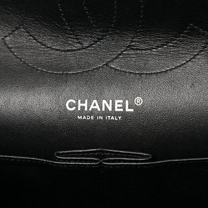 Chanel Patent Quilted Jumbo Double Flap Black 11 of 19