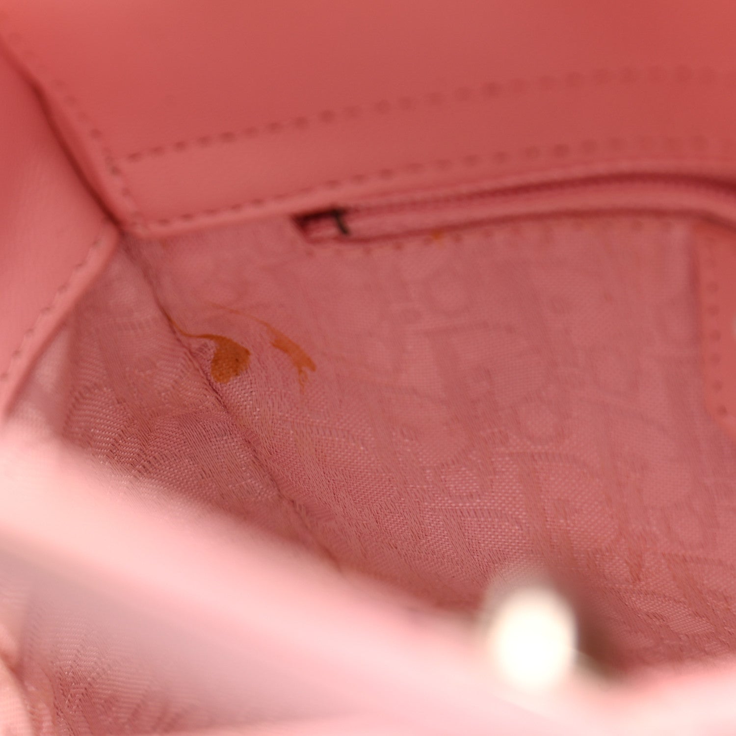 Christian Dior Lambskin Cannage Mini Lady Dior Rose Clair 15 of 17