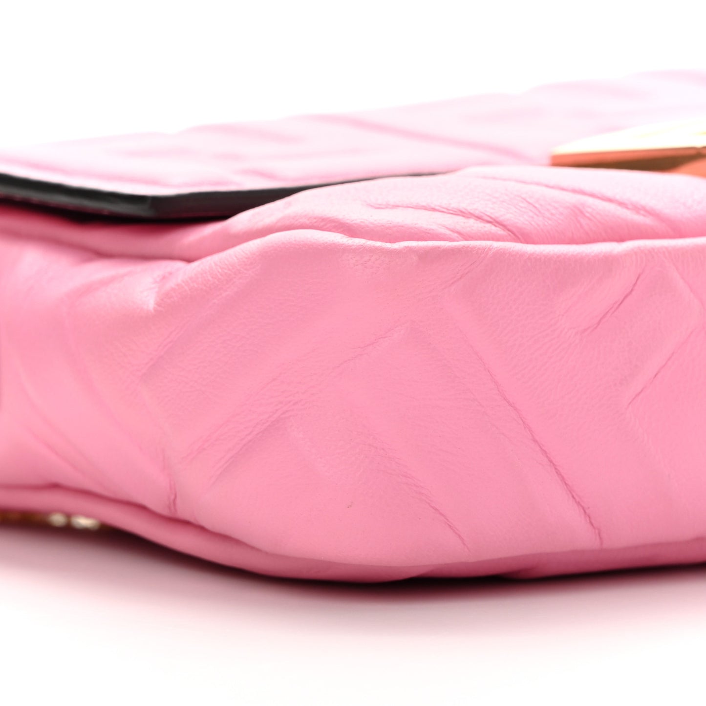 Nappa FF 1974 Embossed Mini Baguette Lollypop