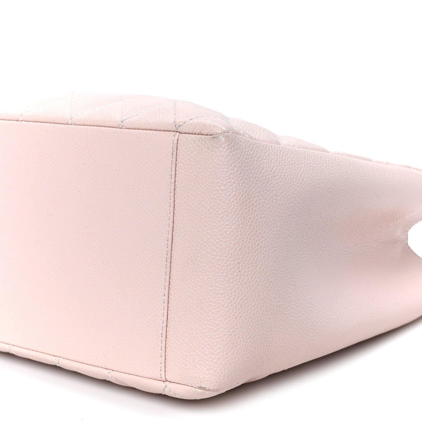 Caviar Quilted Grand Shopping Tote GST Light Pink