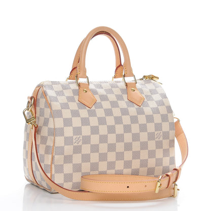 Louis Vuitton Damier Azur Speedy Bandouliere 25 4 of 8