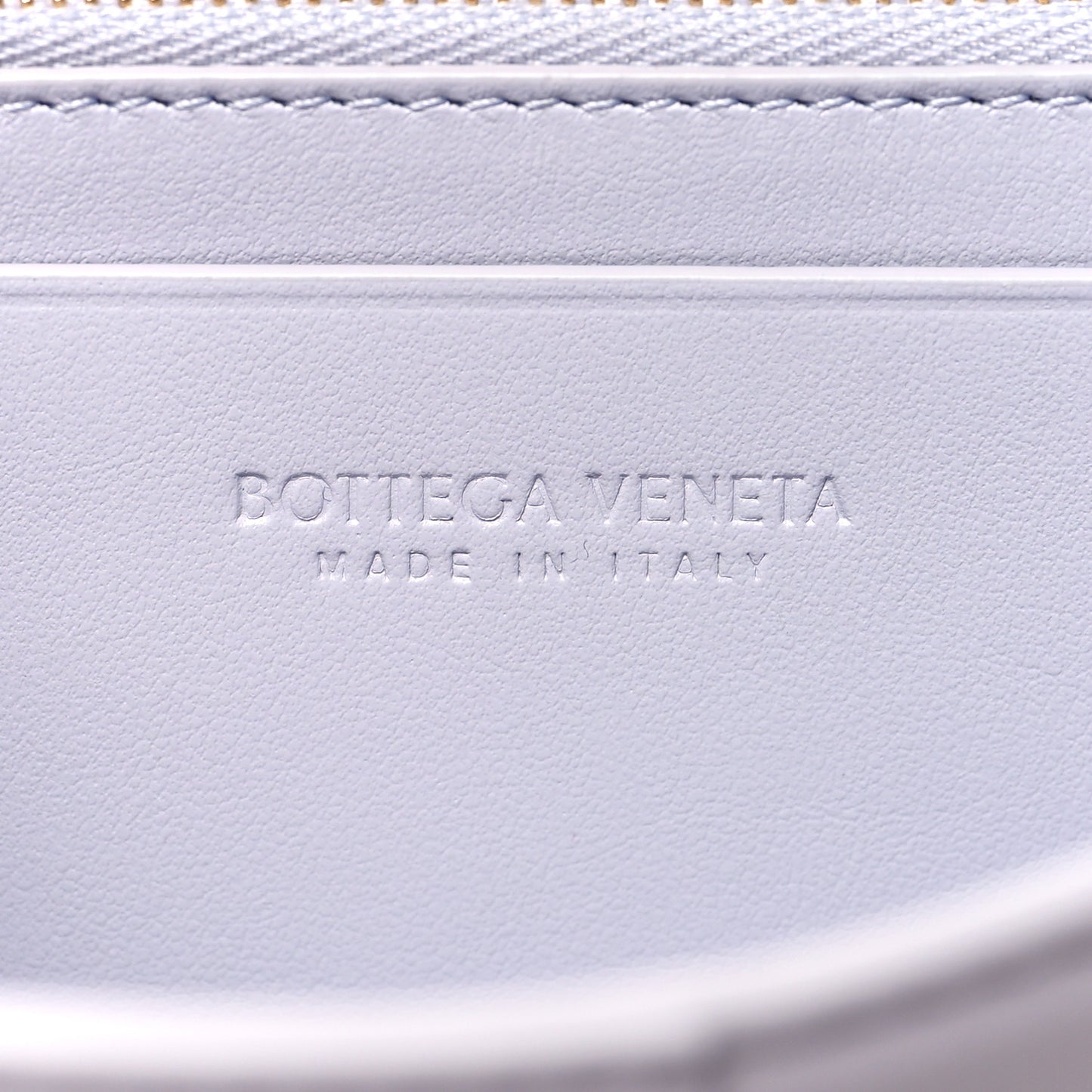 Lambskin Maxi Intrecciato Padded Large Flap Wallet Oyster Lilac