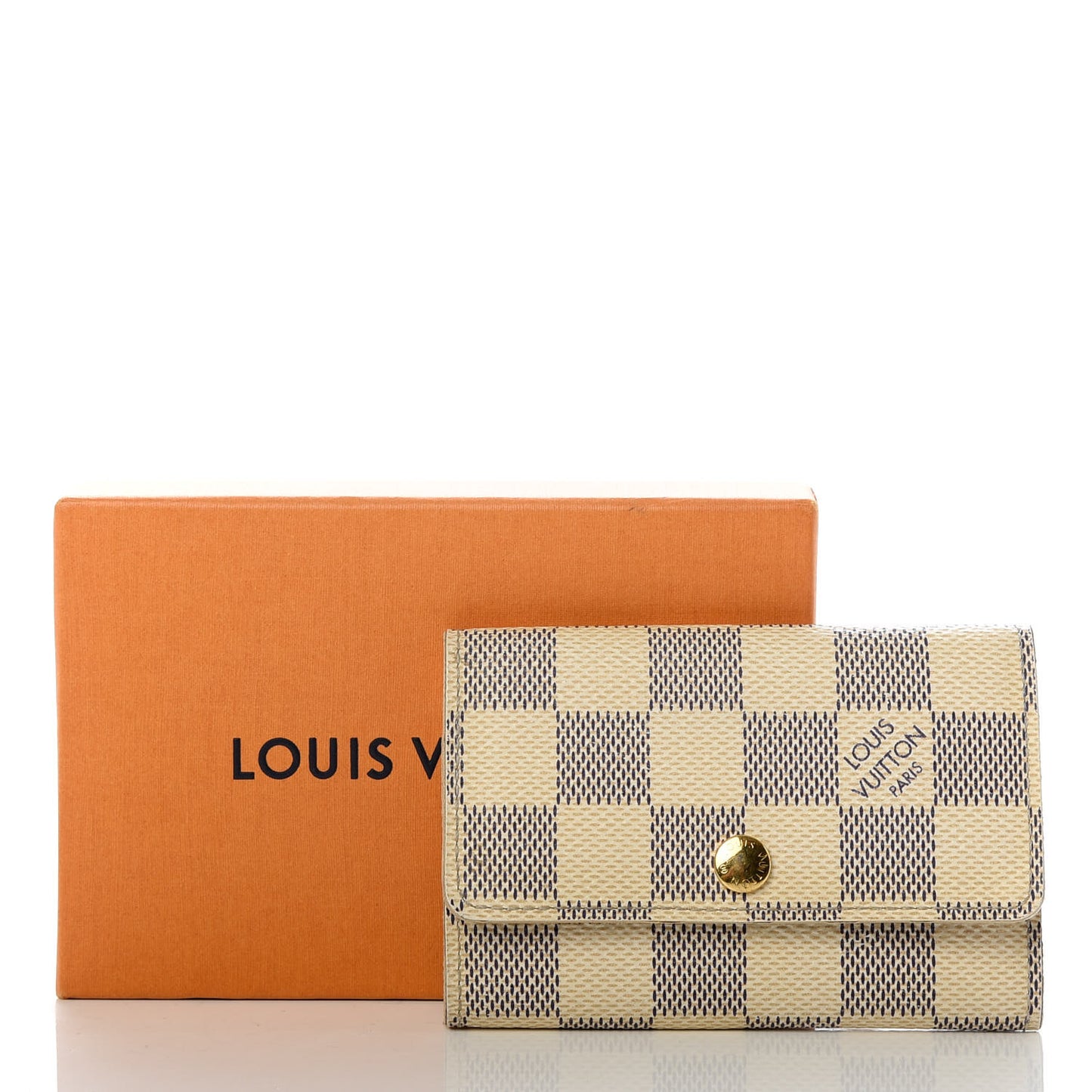 Damier Azur Multicles 6 Key Holder