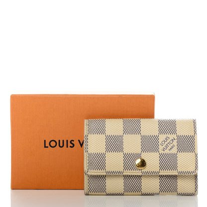 Louis Vuitton Damier Azur Multicles 6 Key Holder 9 of 9