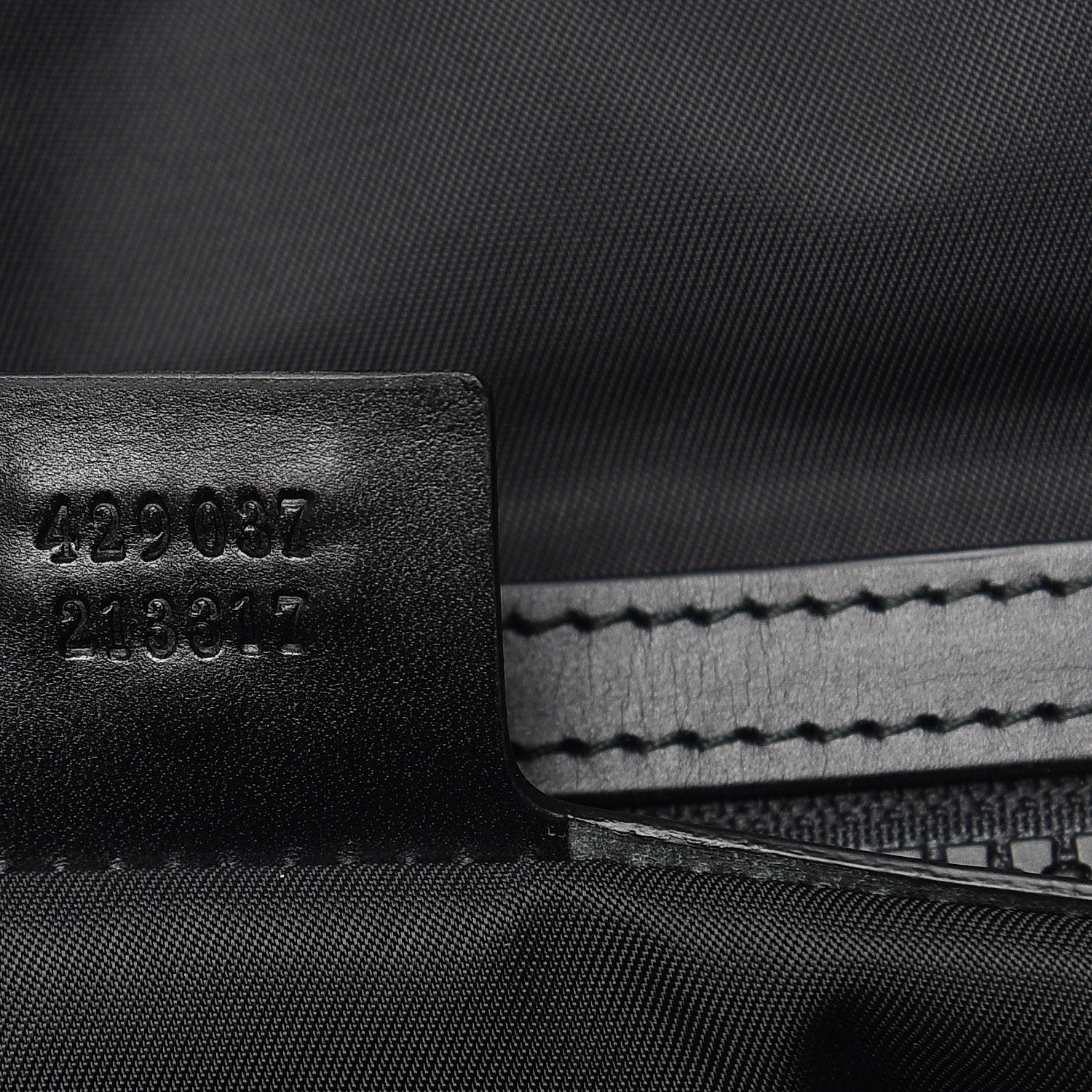Gucci Techno Canvas Web Double Buckle Backpack Black 7 of 8