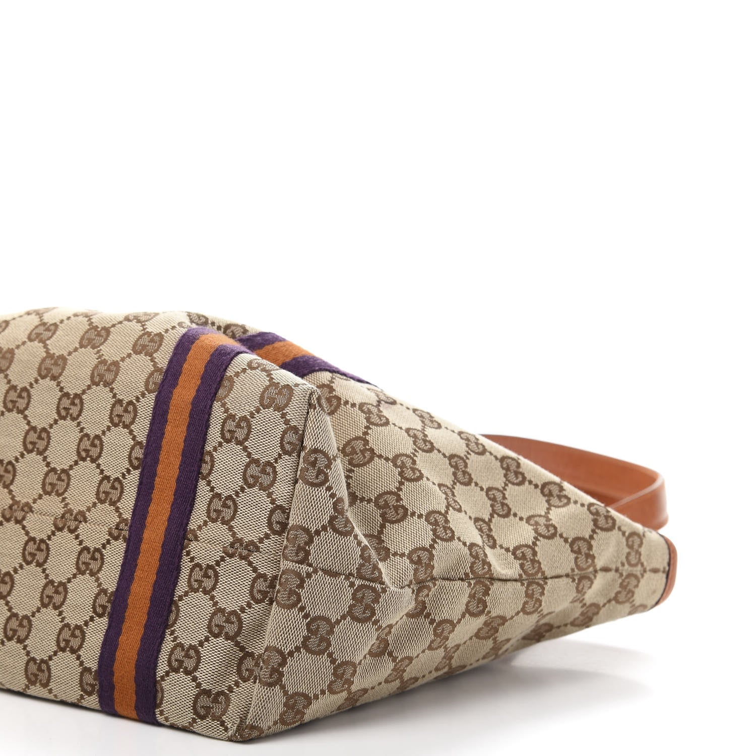 Gucci Monogram Medium Jolicoeur Tote Tan 9 of 12
