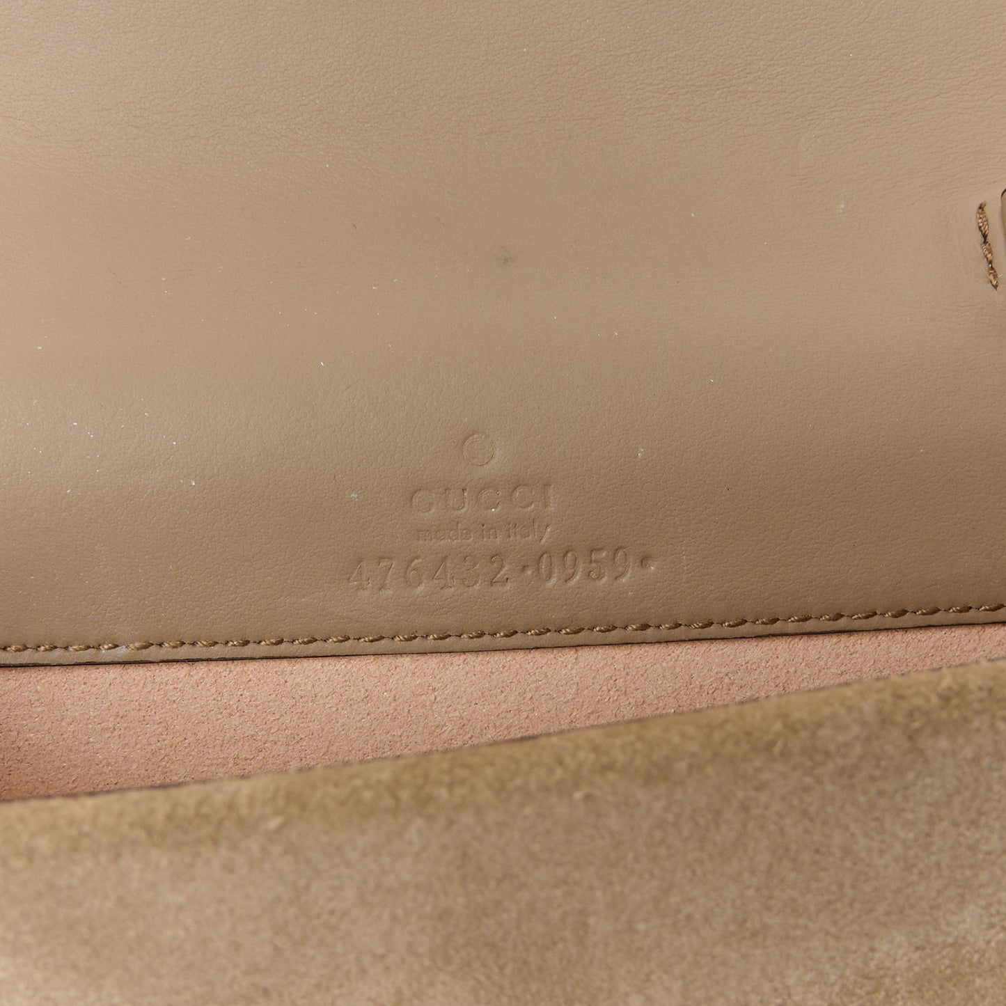 GG Supreme Monogram Super Mini Dionysus Shoulder Bag Taupe