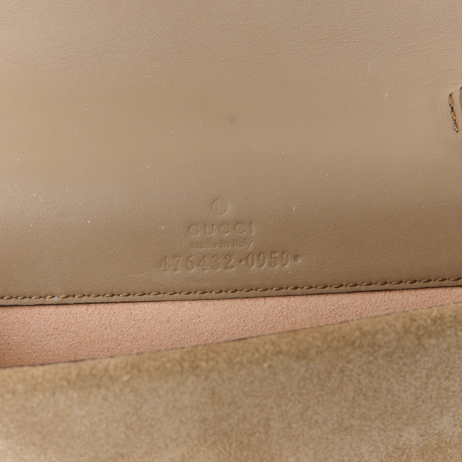 Gucci GG Supreme Monogram Super Mini Dionysus Shoulder Bag Taupe 6 of 10