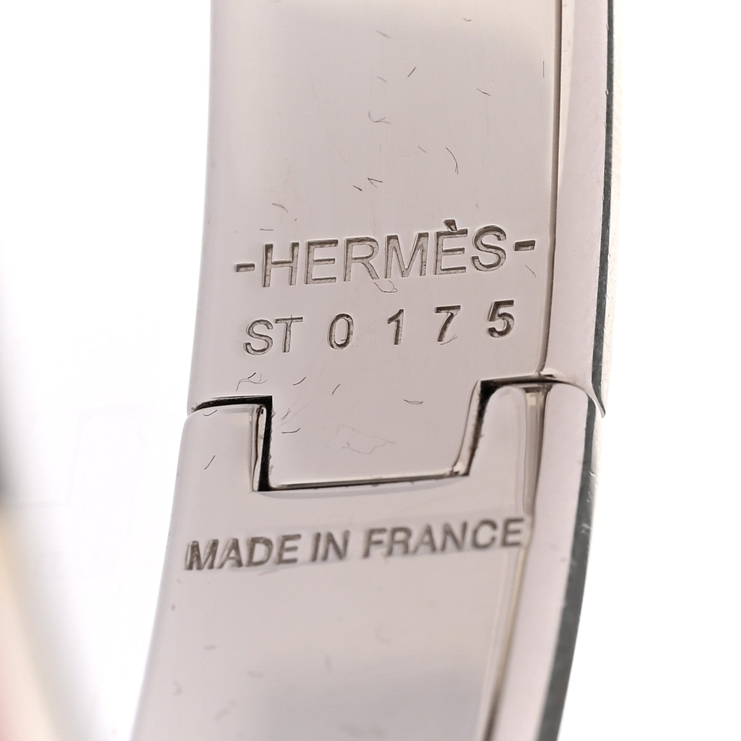 Hermes Enamel Narrow Clic Clac H Bracelet PM Rose Dragee 4 of 5