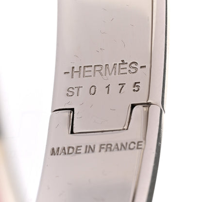 Hermes Enamel Narrow Clic Clac H Bracelet PM Rose Dragee 4 of 5