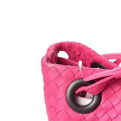 Bottega Veneta Nappa Intrecciato Medium Garda Bag Rosa Shock 12 of 12