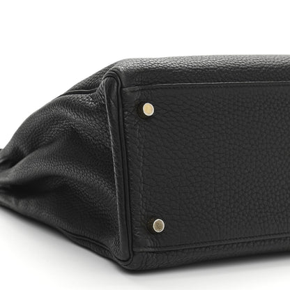 Hermes Taurillon Clemence Kelly Retourne 35 Black 9 of 13