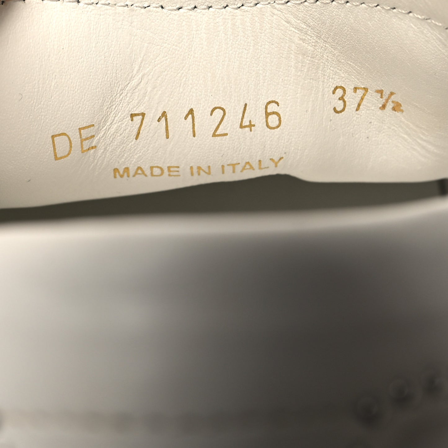SAINT LAURENT Calfskin Studded SL/08 Low Top Sneakers 37.5 White