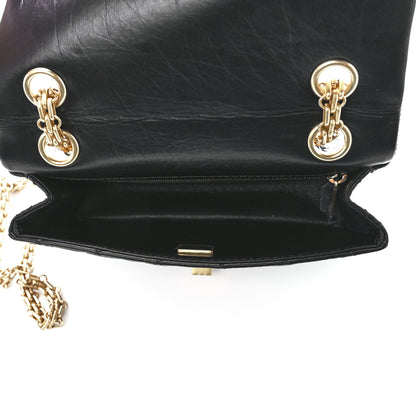 Chanel Aged Calfskin Quilted 2.55 Reissue Mini Flap Black 5 of 12