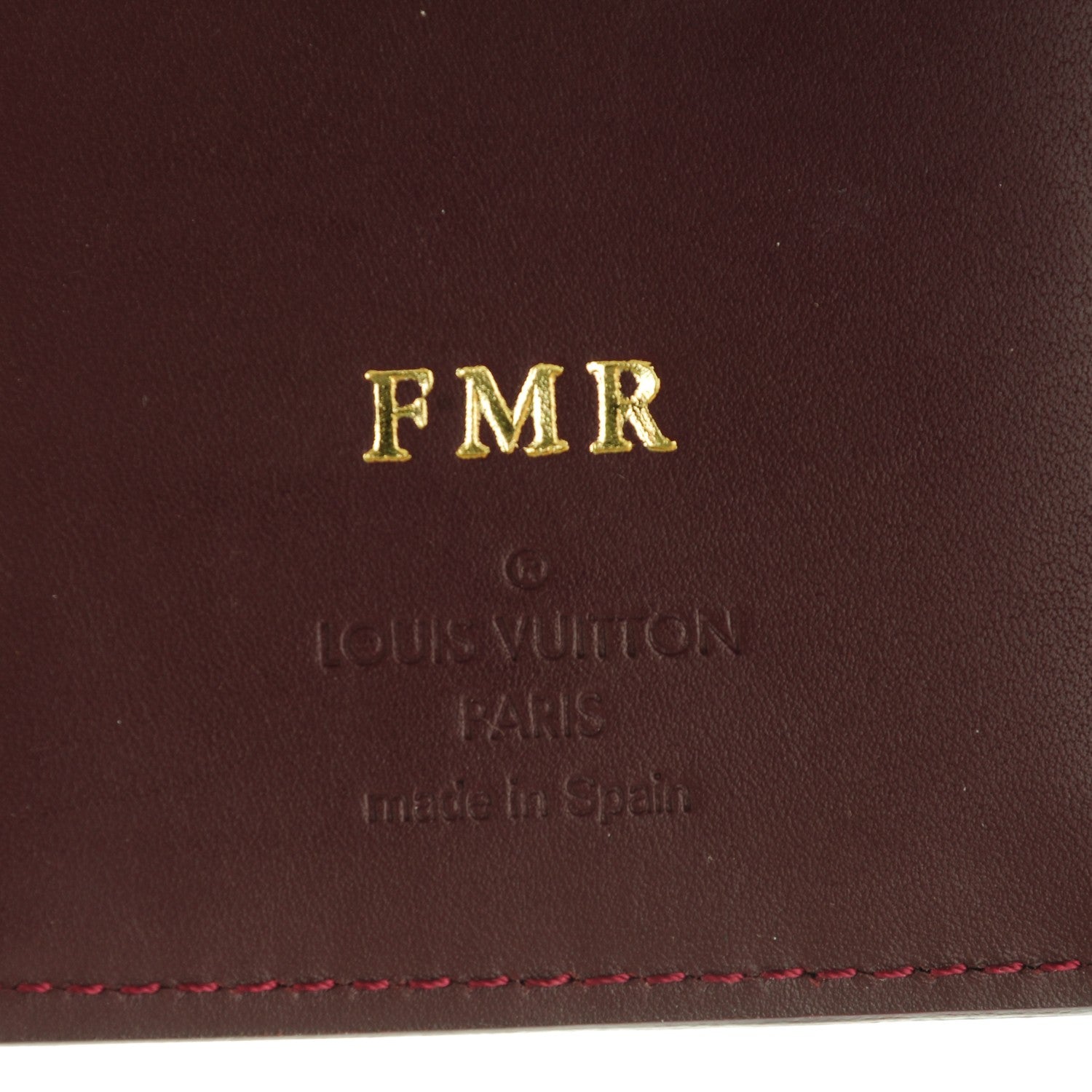 Louis Vuitton Vernis Small Ring Agenda Cover Rouge Fauviste 6 of 7