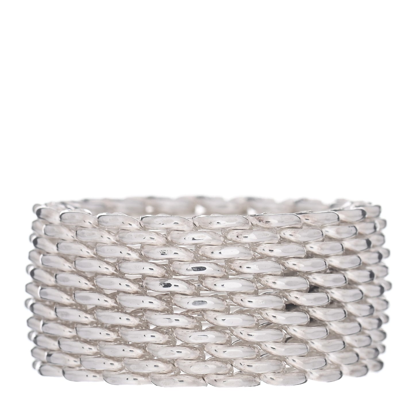 Sterling Silver Somerset Mesh Ring 48 4.5