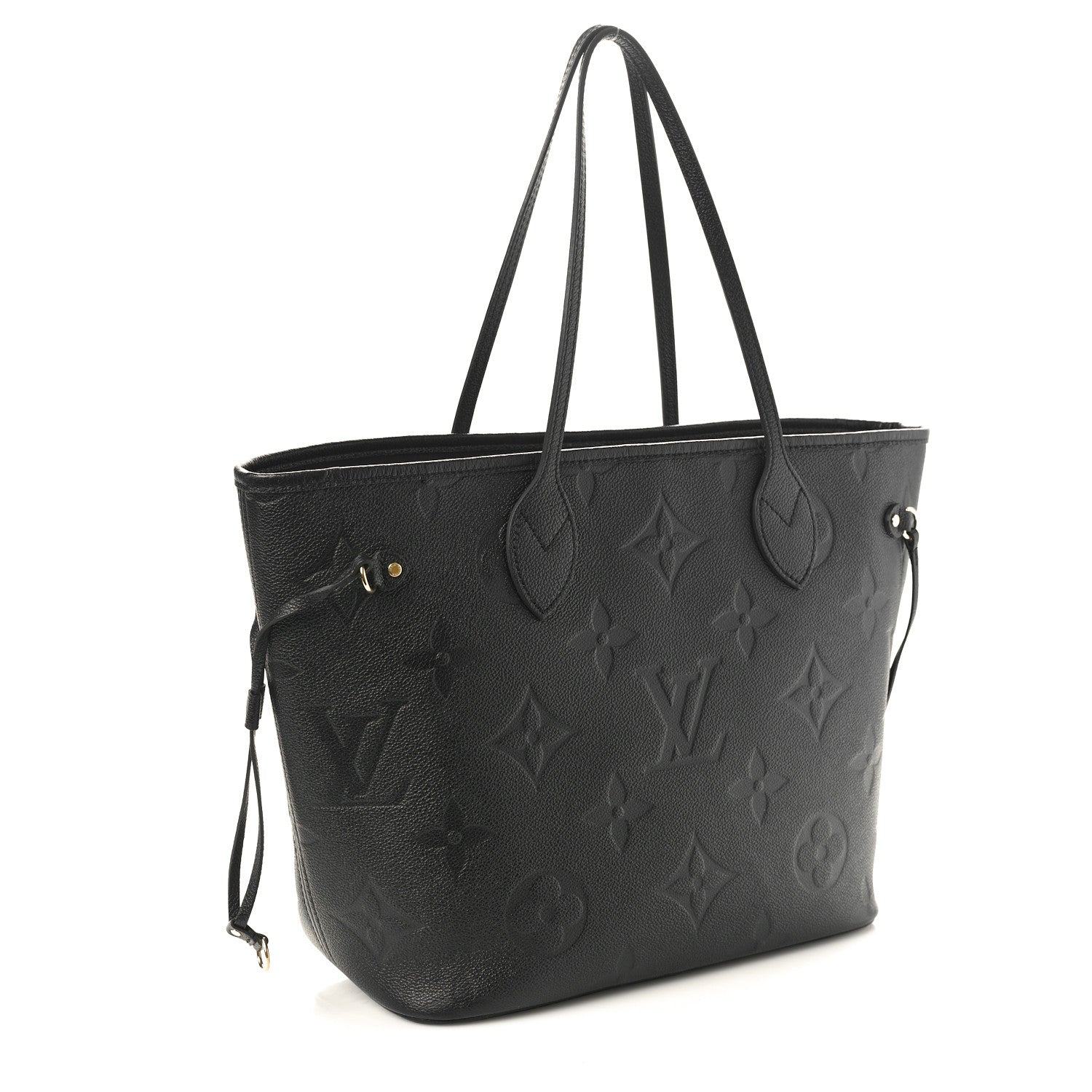 Louis Vuitton Empreinte Monogram Giant Neverfull MM Black 4 of 10