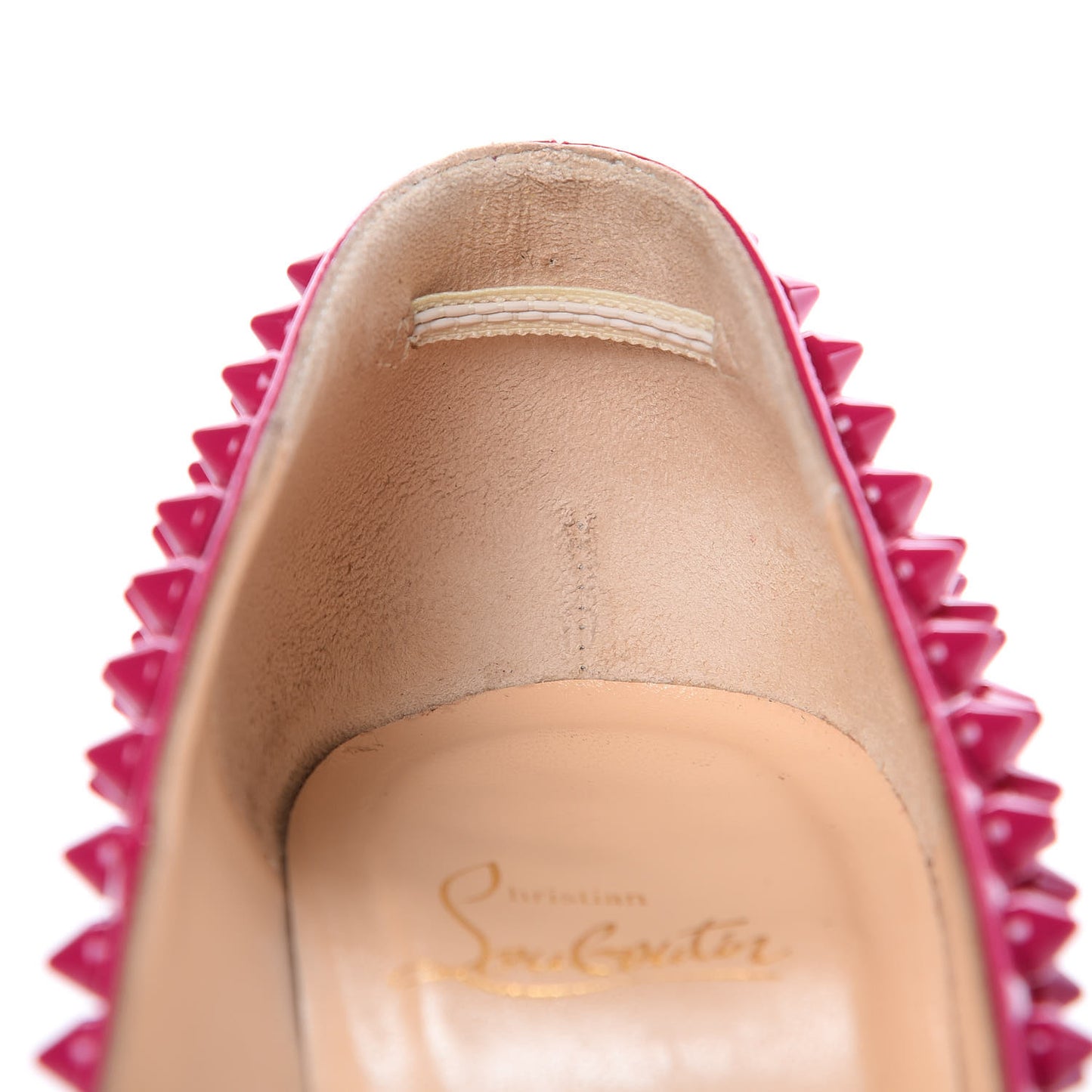 Patent Pigalle Spikes 100 Pumps 37.5 Grenadine