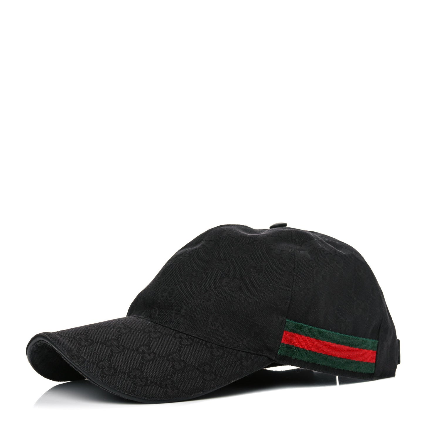 Monogram Web Baseball Hat XXL Black