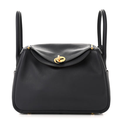 Hermes Swift Verso Lindy 26 Bleu Indigo Orange Poppy 1 of 10