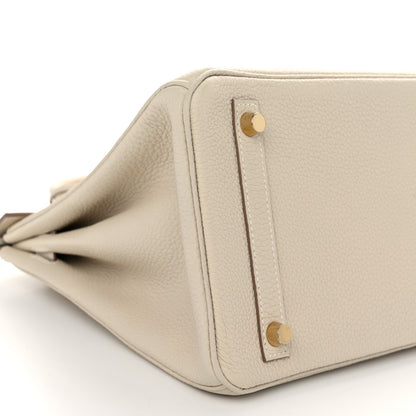 Hermes Togo Birkin 30 Craie 8 of 12